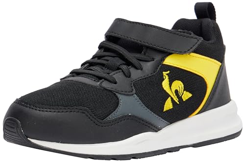 Le Coq Sportif R500 Ps Black/Blazing Yellow Sneaker, 30 EU von Le Coq Sportif