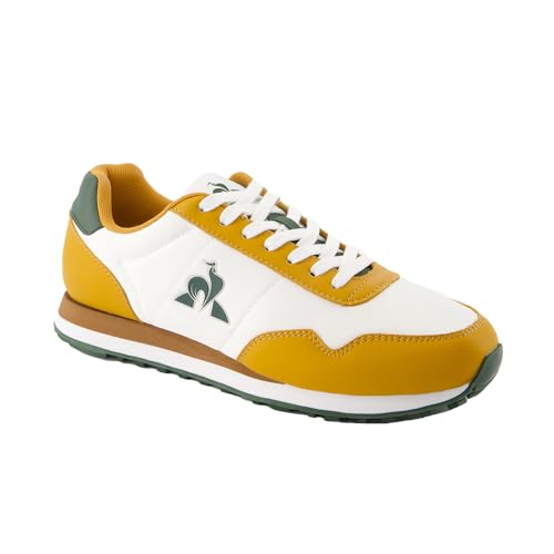 Le Coq Sportif Unisex Astra_2 Sneaker, Optical White Inka Gold, 39 EU von Le Coq Sportif