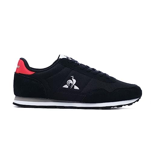 Le Coq Sportif Unisex Astra Black/Fiery red Low-top, 42 EU von Le Coq Sportif