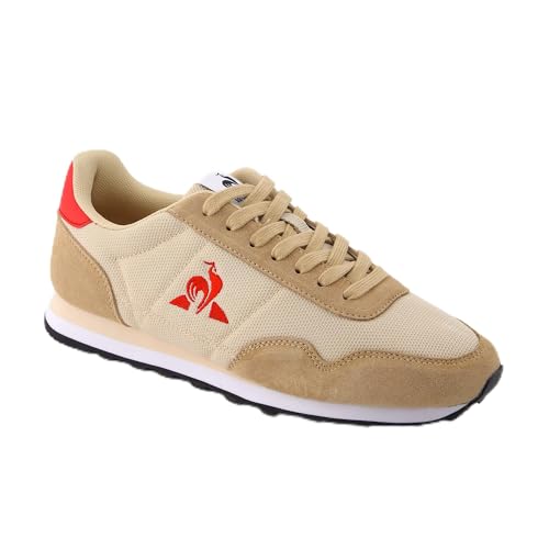 Le Coq Sportif Unisex Astra warm Sand/Fiery red Low-top, 44 EU von Le Coq Sportif