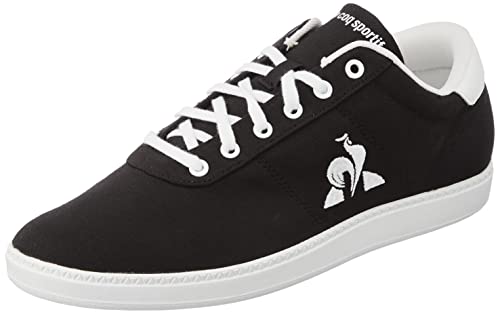 Le Coq Sportif Unisex Court One Tennisschuhe, Schwarz, 40 EU von Le Coq Sportif