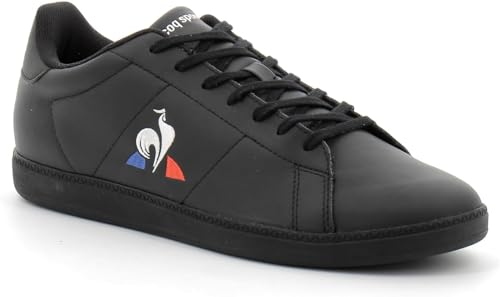 Le Coq Sportif Unisex Courtset, Sneaker, Schwarz (Triple Black), 46 EU von Le Coq Sportif