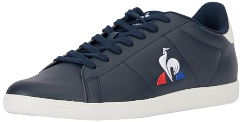 Le Coq Sportif Unisex Courtset_2 Dress Sneaker, Kleid Blue Optical White, 41 EU von Le Coq Sportif