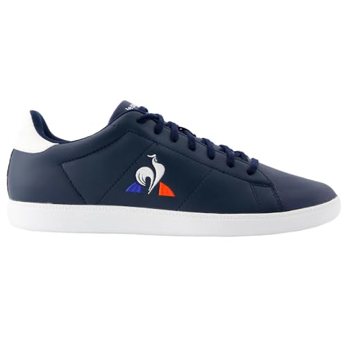 Le Coq Sportif Unisex Courtset_2 Sneaker, Kleid Blue Optical White, 40 EU von Le Coq Sportif