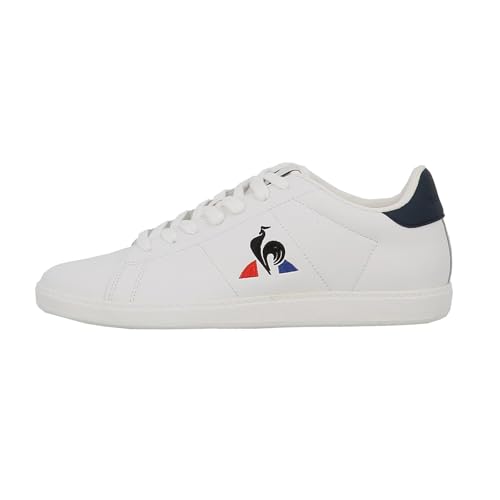 Le Coq Sportif Unisex Courtset_2 Sneaker, Optical White Dress Blue, 38 EU Le Coq Sportif Unisex Courtset_2 Sneaker, Optical White Dress Blue, 38 EU von Le Coq Sportif