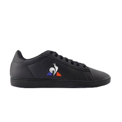Le Coq Sportif Unisex Courtset_2 Sneaker, Triple Black, 39 EU von Le Coq Sportif