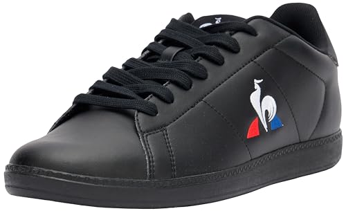 Le Coq Sportif Unisex Courtset_2 Triple Black Sneaker, 40 EU von Le Coq Sportif