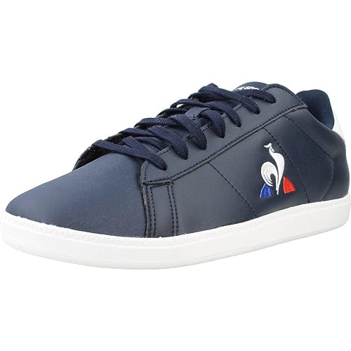 Le Coq Sportif Unisex Courtset Dress Blue/Optical White Low-top, 43 EU von Le Coq Sportif