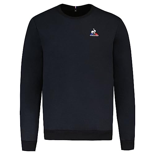 Le Coq Sportif Unisex ESS Crew Sweatshirt, Nr. 4 M, Schwarz Pullover, Medium von Le Coq Sportif