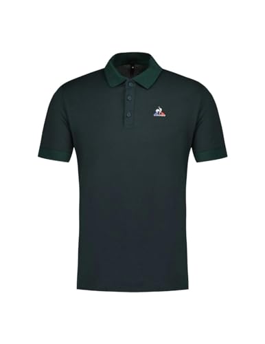 Le Coq Sportif Unisex ESS Polo Ss Nr. 2 M Scarab Polohemd, L von Le Coq Sportif