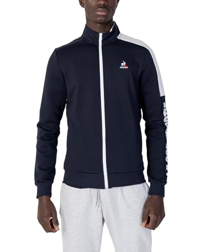 Le Coq Sportif Unisex Saison 2 Fz Sweatshirt Nr. 1 M Sky Captain Trainingsjacke, Medium von Le Coq Sportif