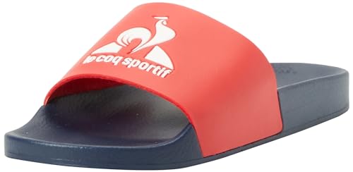 Le Coq Sportif Unisex Slide Hf Fef Dress Blue/Red/White Sneaker, Kleid, Blau, Rot, Weiß, 41 EU von Le Coq Sportif