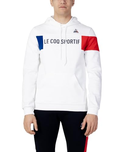 Le Coq Sportif Unisex Tri Hoody Nr. 1 M New Optical White Kapuzenpullover, X-Large von Le Coq Sportif