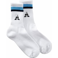 Mey & Edlich Herren Socken US-Open-Tennissocke weiss 39-42 von Le Coq