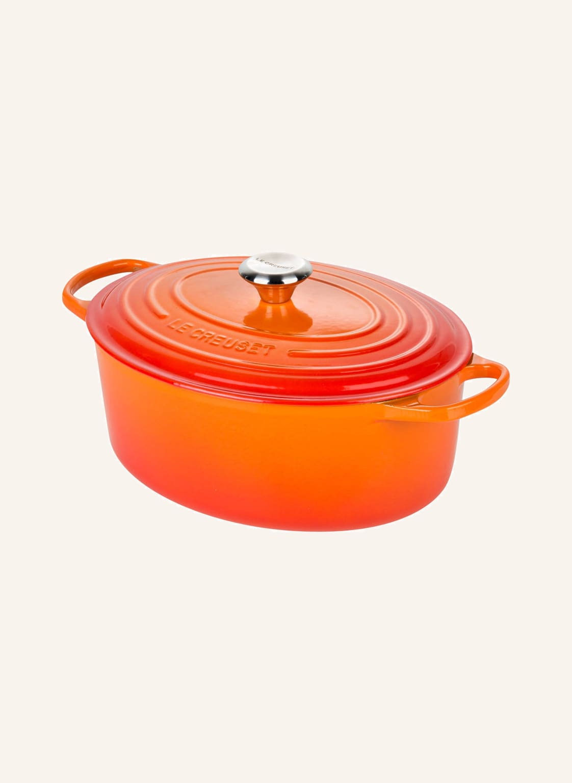 Le Creuset Bräter Signature orange von Le Creuset