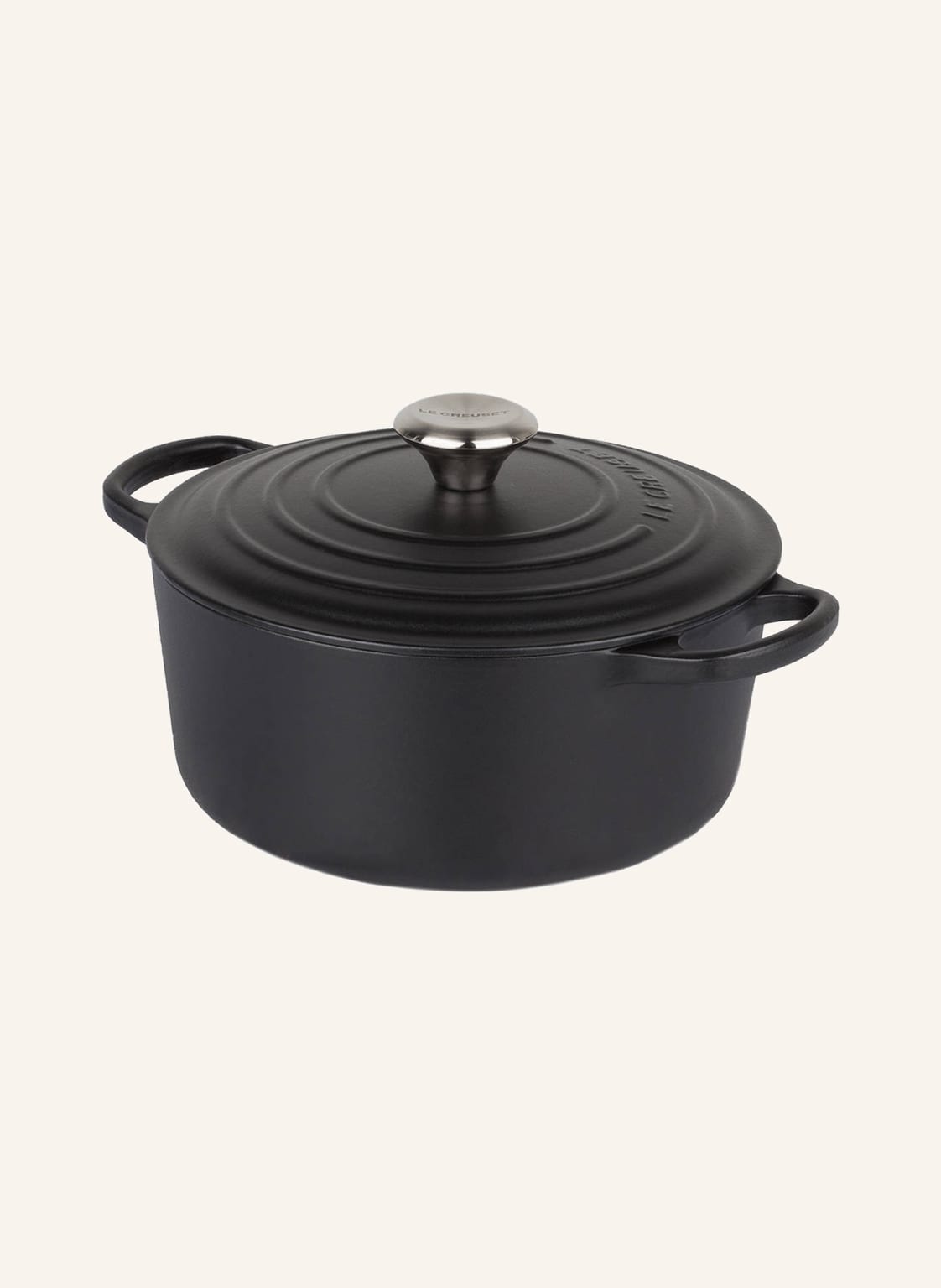 Le Creuset Bräter Signature schwarz von Le Creuset