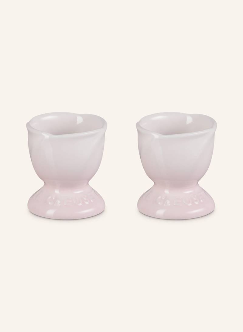 Le Creuset 2er-Set Eierbecher Jardin rosa von Le Creuset