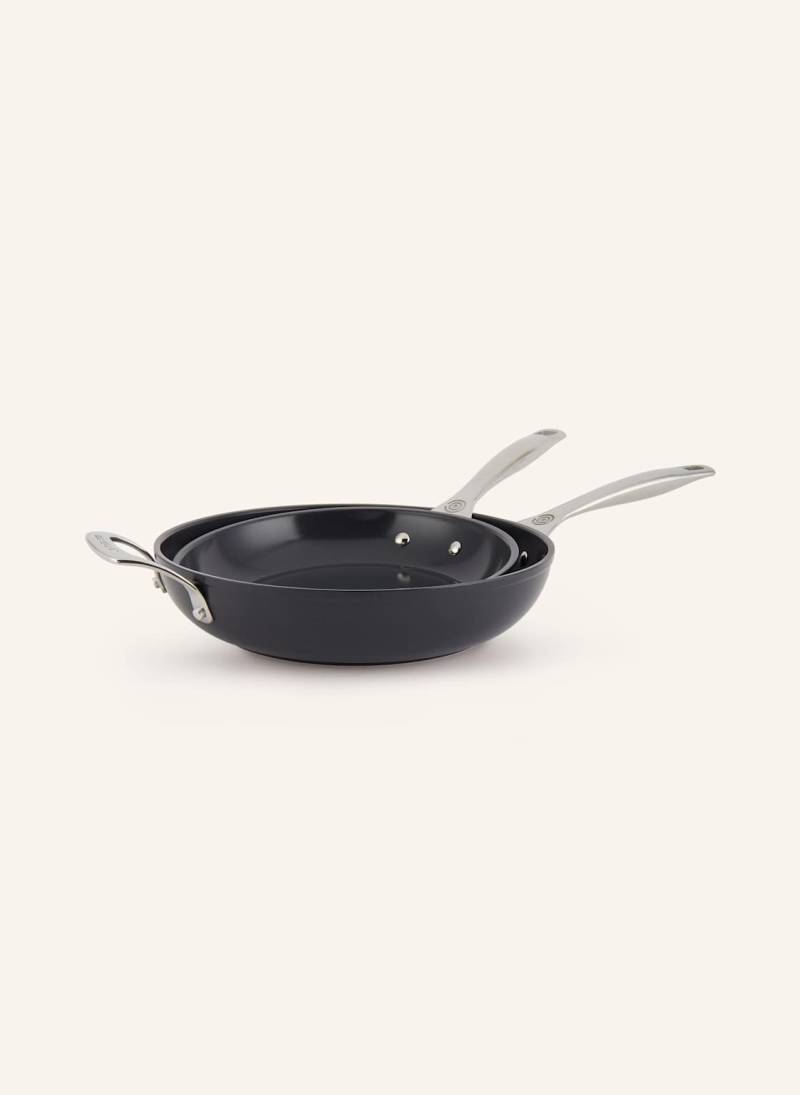 Le Creuset 2tlg. Pfannen-Set Essential schwarz von Le Creuset