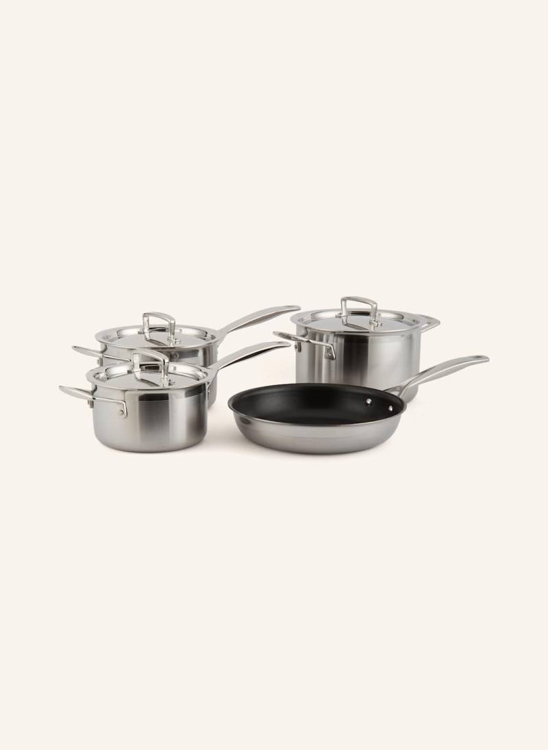 Le Creuset 4tlg. Kochgeschirr-Set silber von Le Creuset