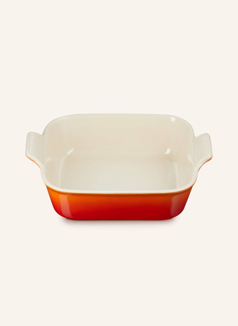 Le Creuset Auflaufform Tradition orange von Le Creuset