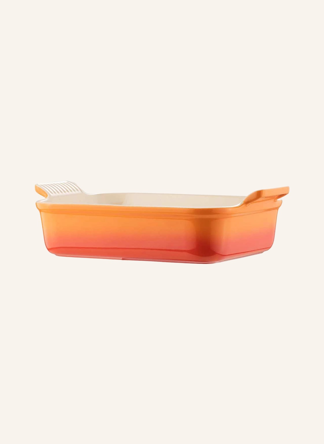 Le Creuset Auflaufform Tradition orange von Le Creuset