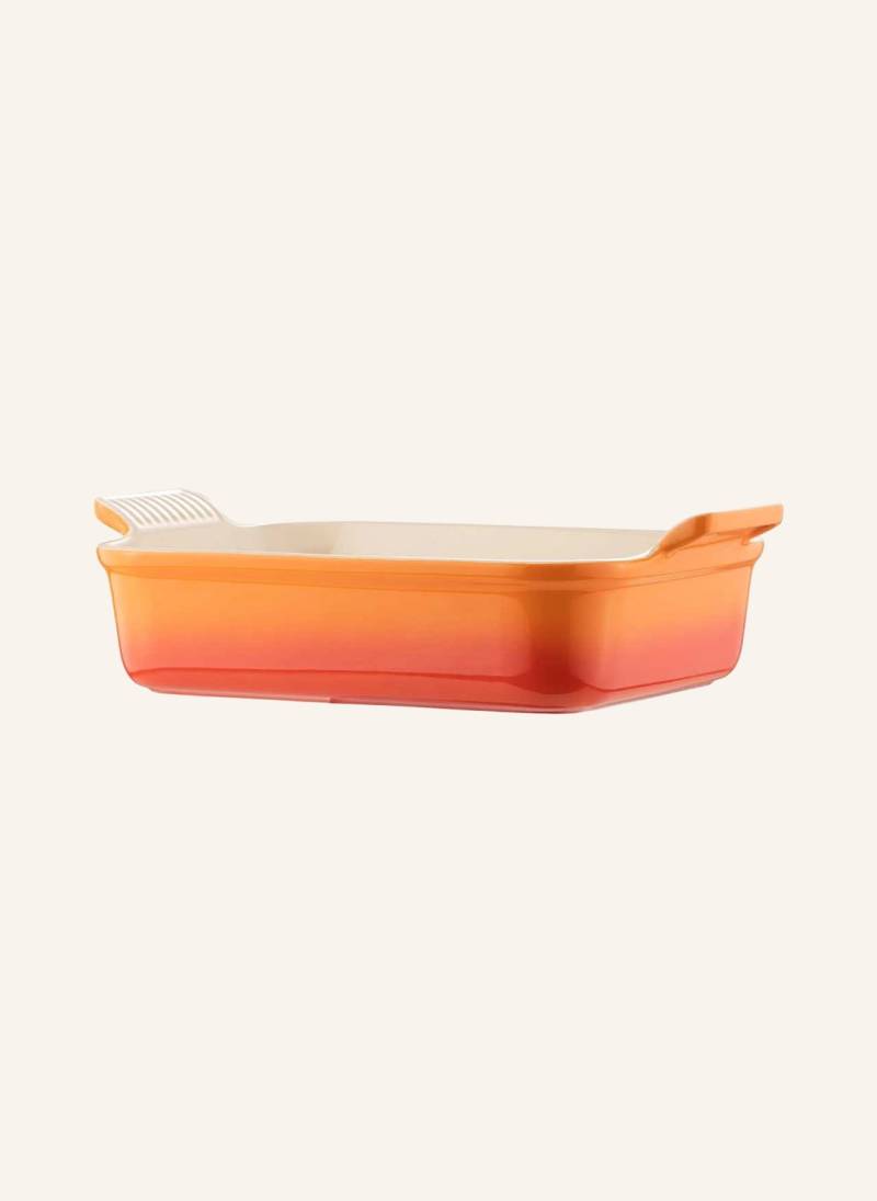 Le Creuset Auflaufform Tradition orange von Le Creuset