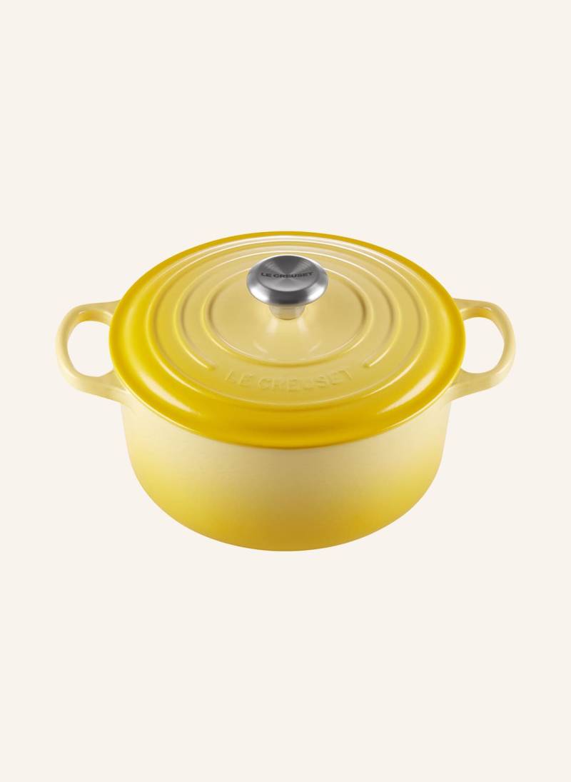 Le Creuset Bräter Signature gelb von Le Creuset