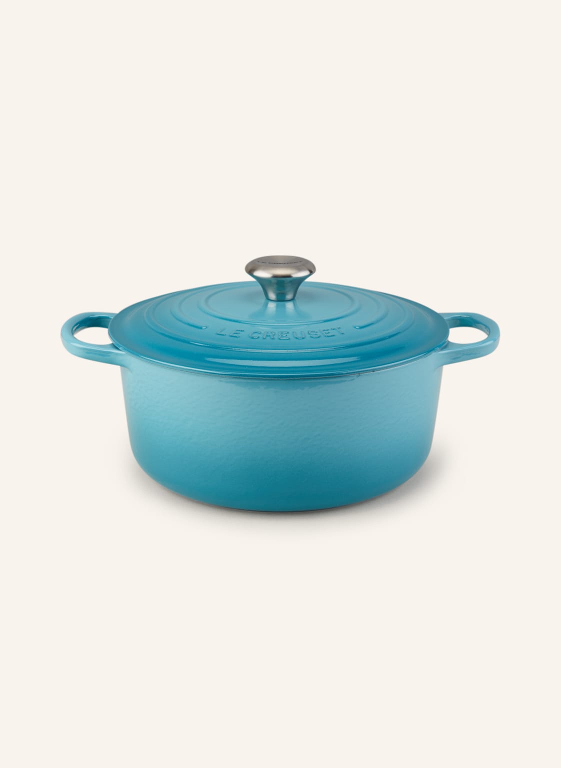 Le Creuset Bräter Signature gruen von Le Creuset