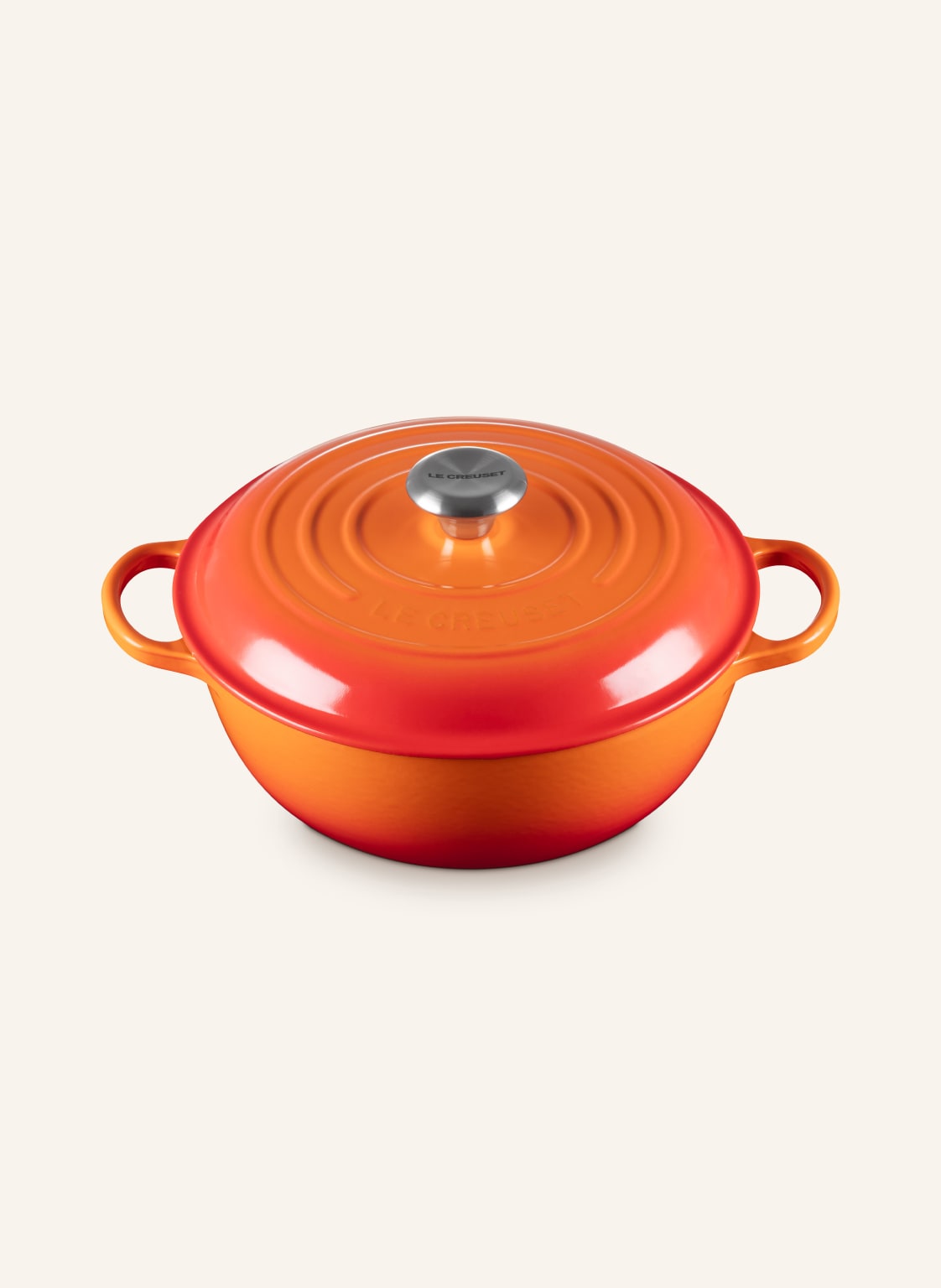 Le Creuset Bräter Signature orange von Le Creuset
