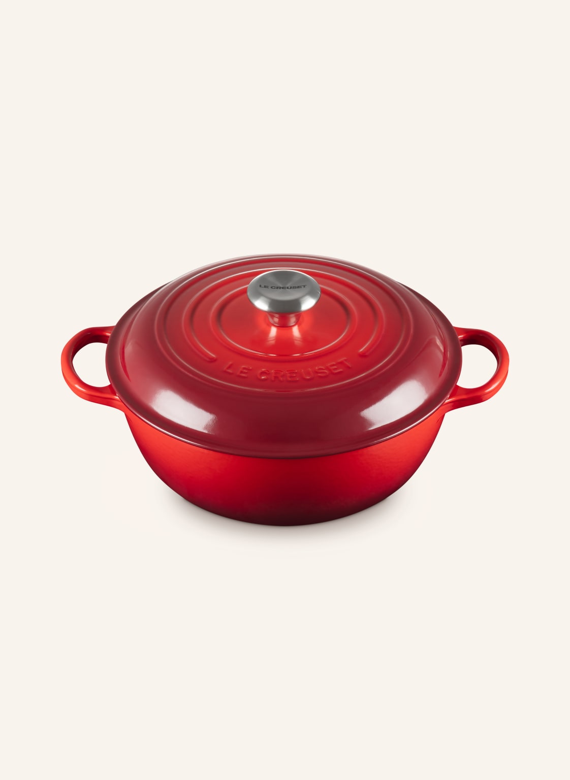 Le Creuset Bräter Signature rot von Le Creuset