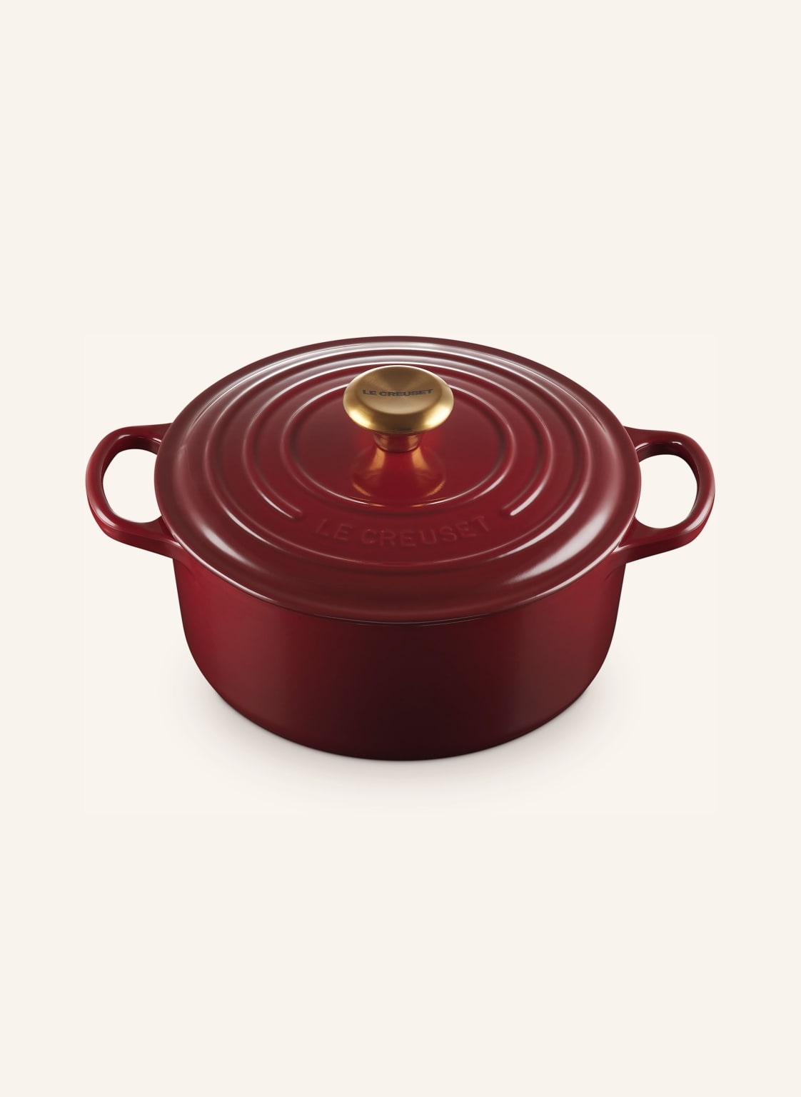 Le Creuset Bräter Signature rot von Le Creuset