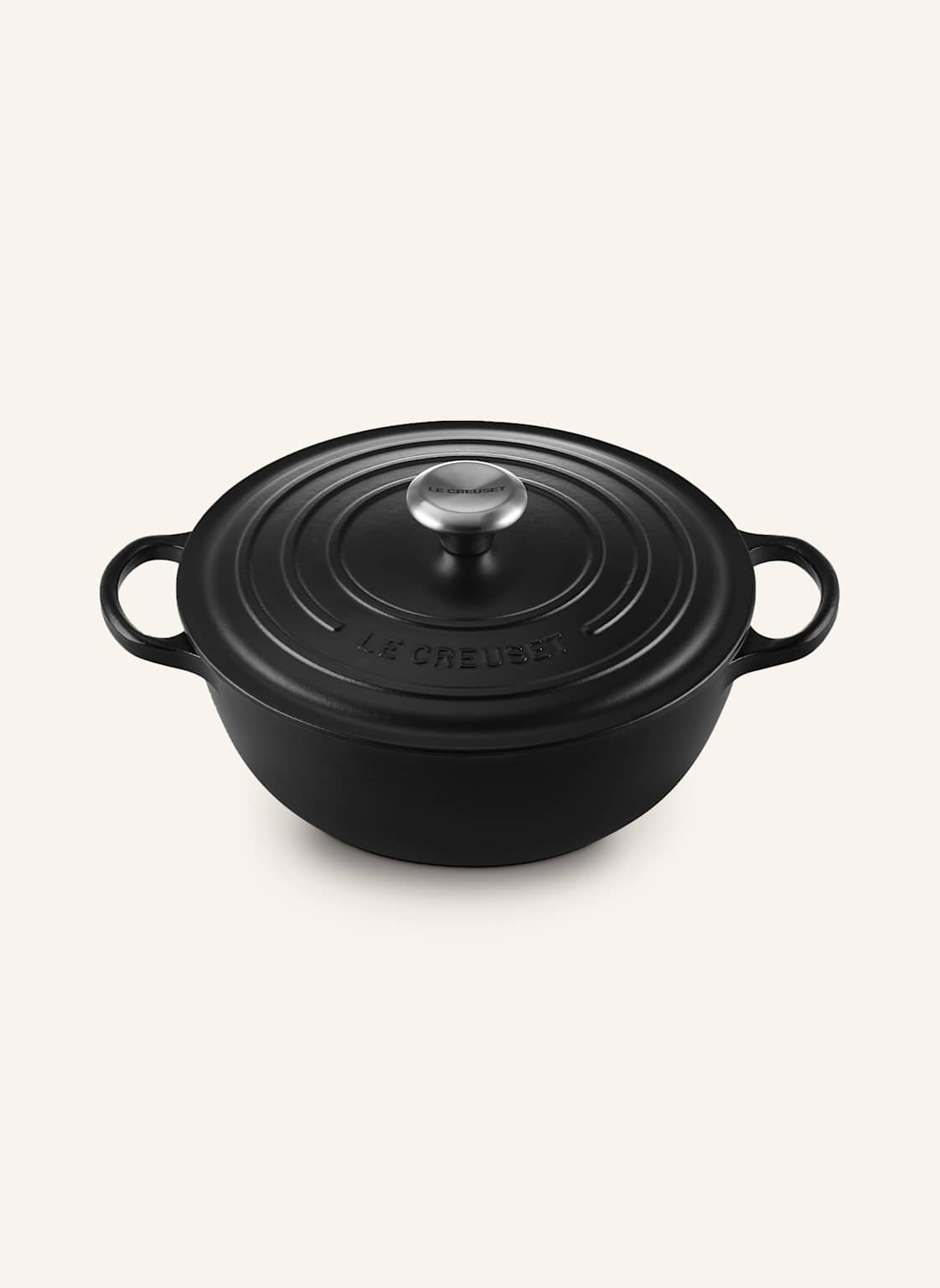 Le Creuset Bräter Signature schwarz Le Creuset Bräter Signature schwarz von Le Creuset