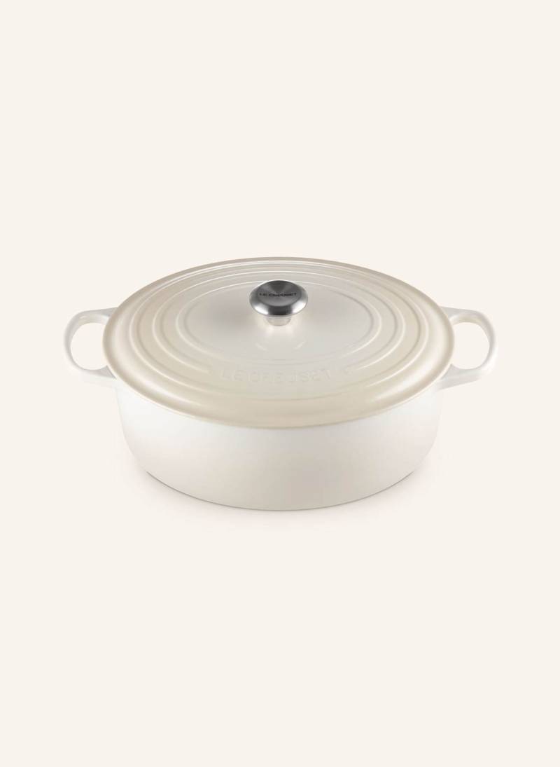 Le Creuset Bräter Signature weiss von Le Creuset