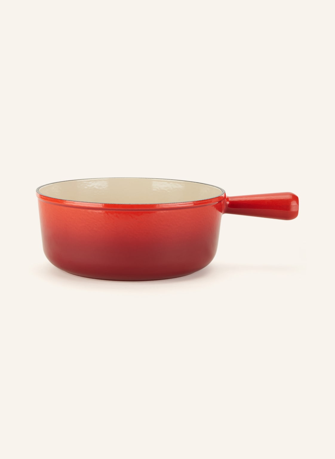 Le Creuset Caquelon Für Käsefondue rot von Le Creuset