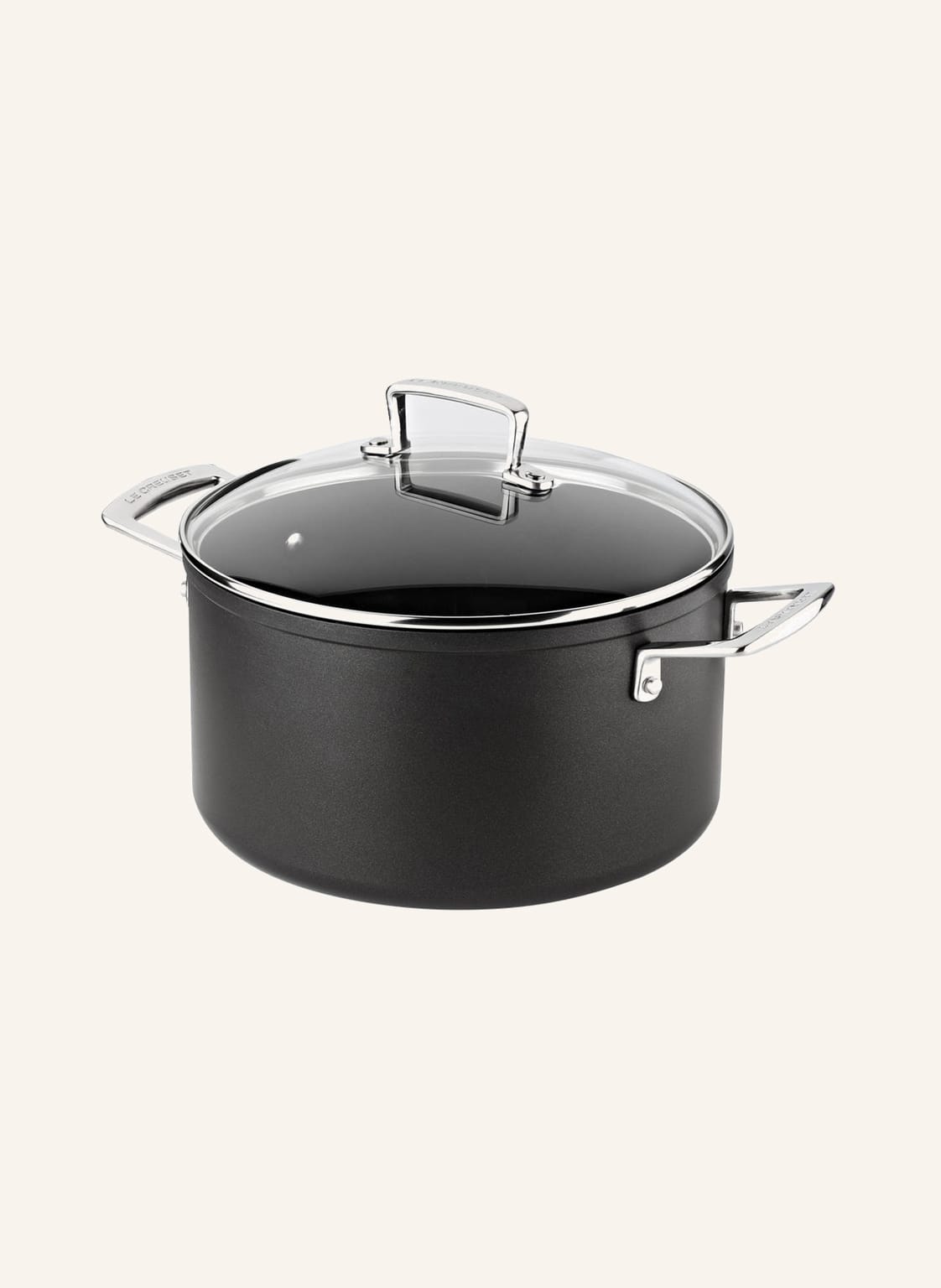 Le Creuset Fleischtopf Aluminium Antihaft schwarz Le Creuset Fleischtopf Aluminium Antihaft schwarz von Le Creuset