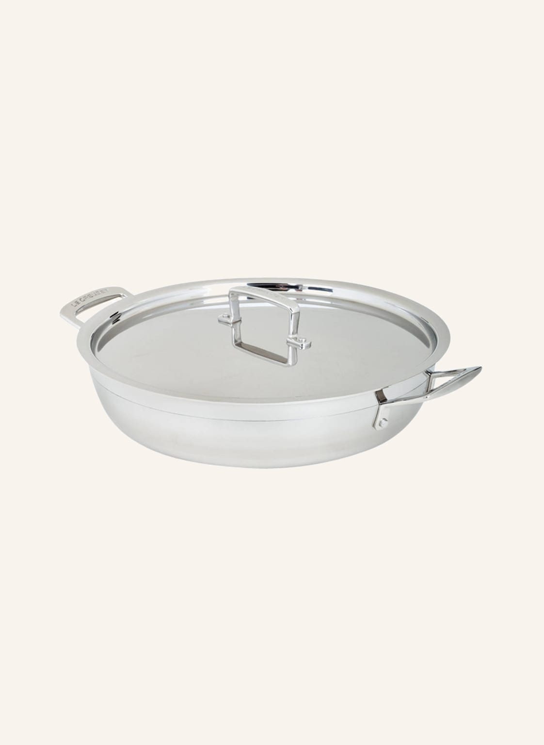 Le Creuset Gourmet-Profitopf 3-Ply silber von Le Creuset