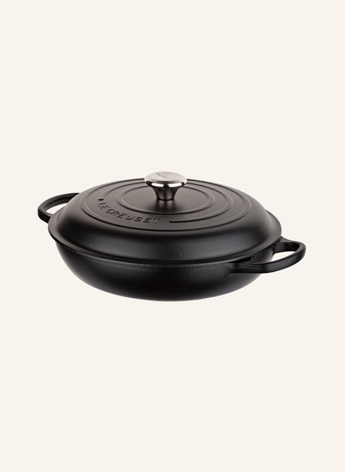 Le Creuset Gourmet-Profitopf Signature schwarz von Le Creuset