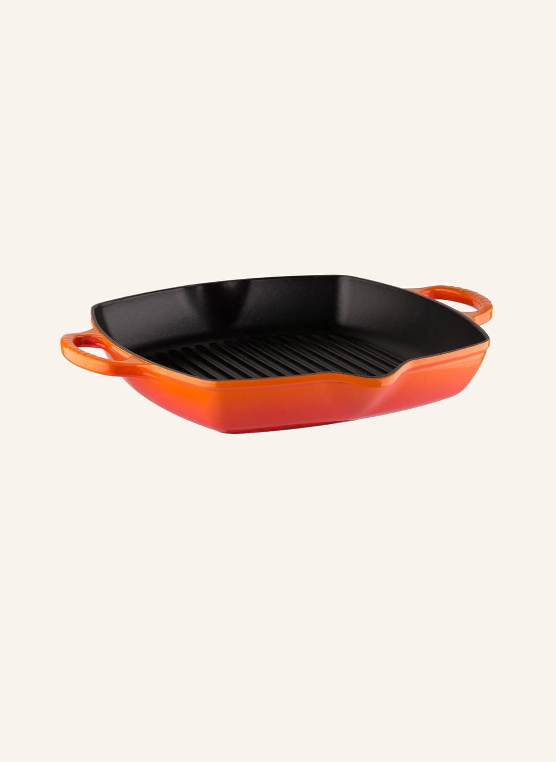 Le Creuset Grillpfanne Signature orange von Le Creuset