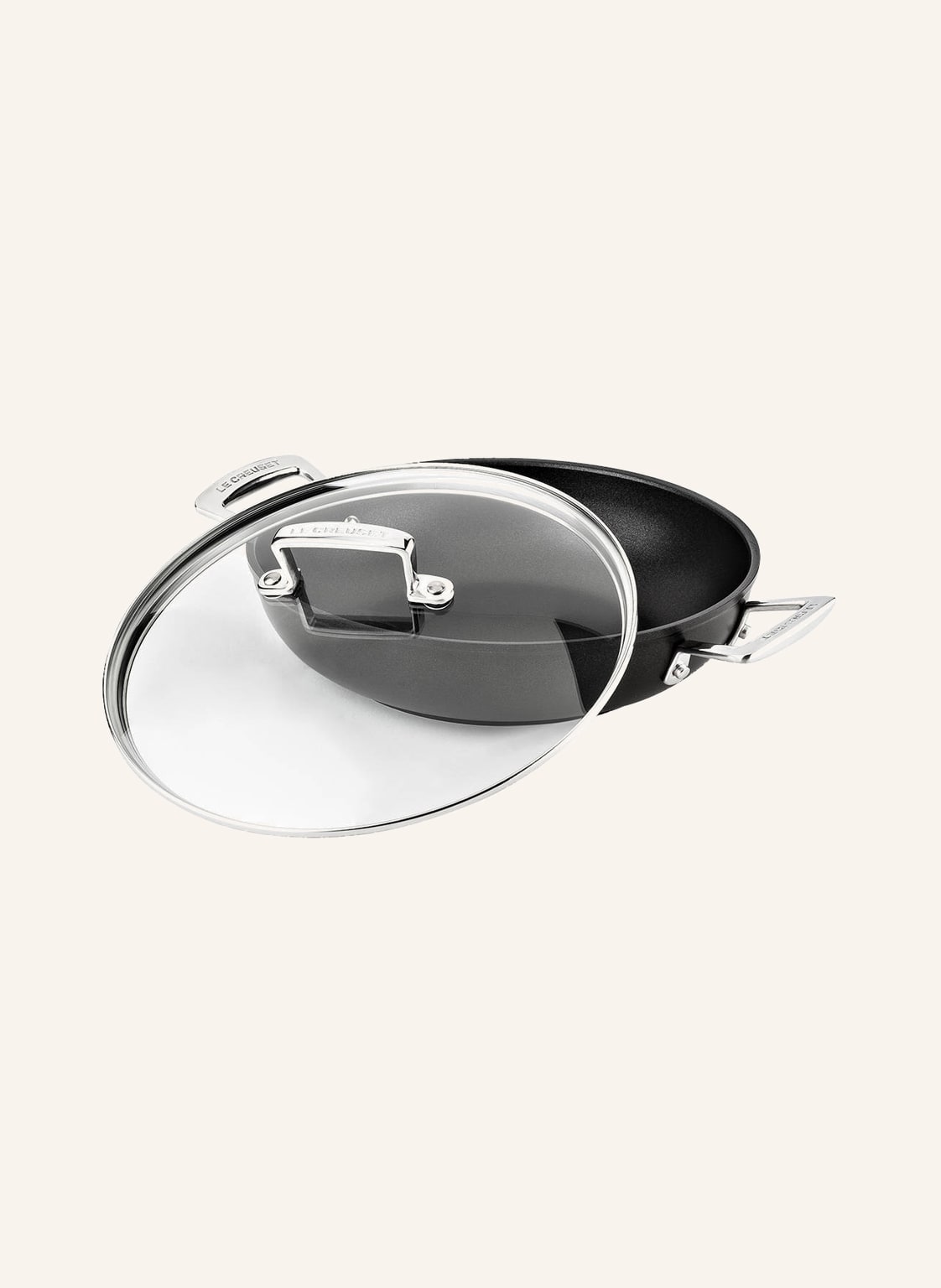 Le Creuset Profi-Pfanne Aluminium Antihaft schwarz Le Creuset Profi-Pfanne Aluminium Antihaft schwarz von Le Creuset