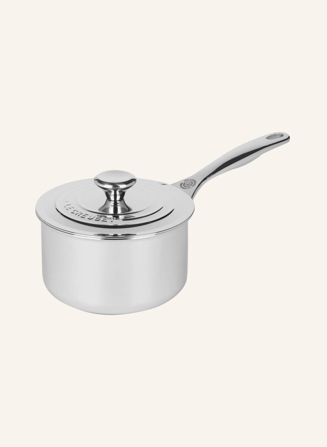 Le Creuset Profitopf 3-Ply Plus silber von Le Creuset