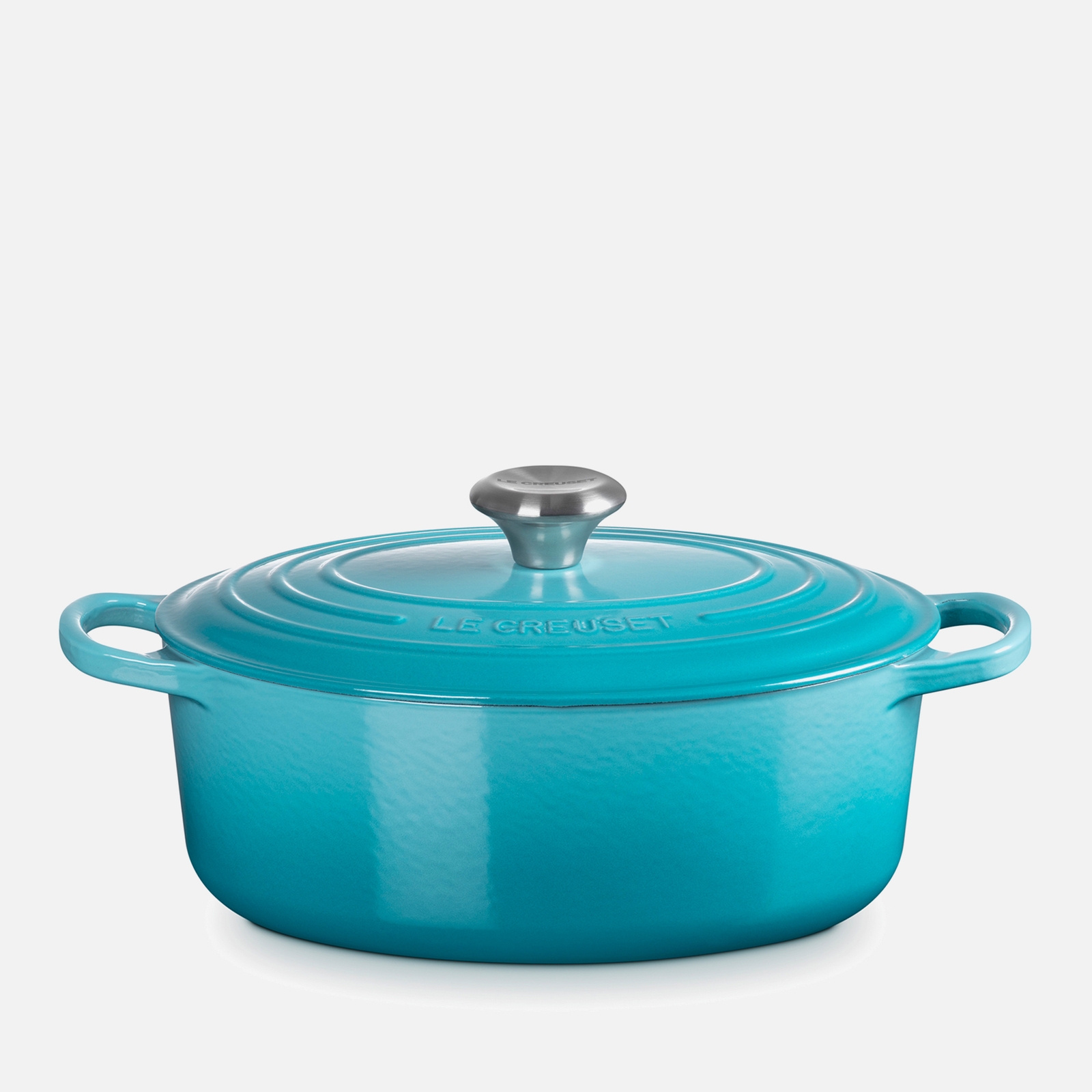 Le Creuset Signature Cast Iron Oval Casserole Dish - 27cm - Teal von Le Creuset