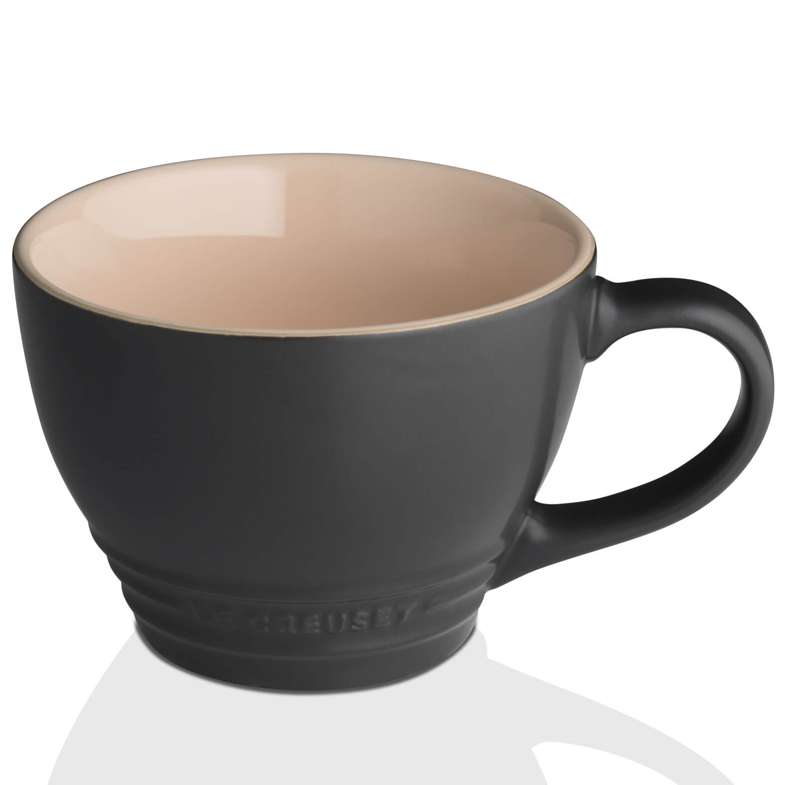 Le Creuset Stoneware Grand Mug - 400ml - Satin Black von Le Creuset