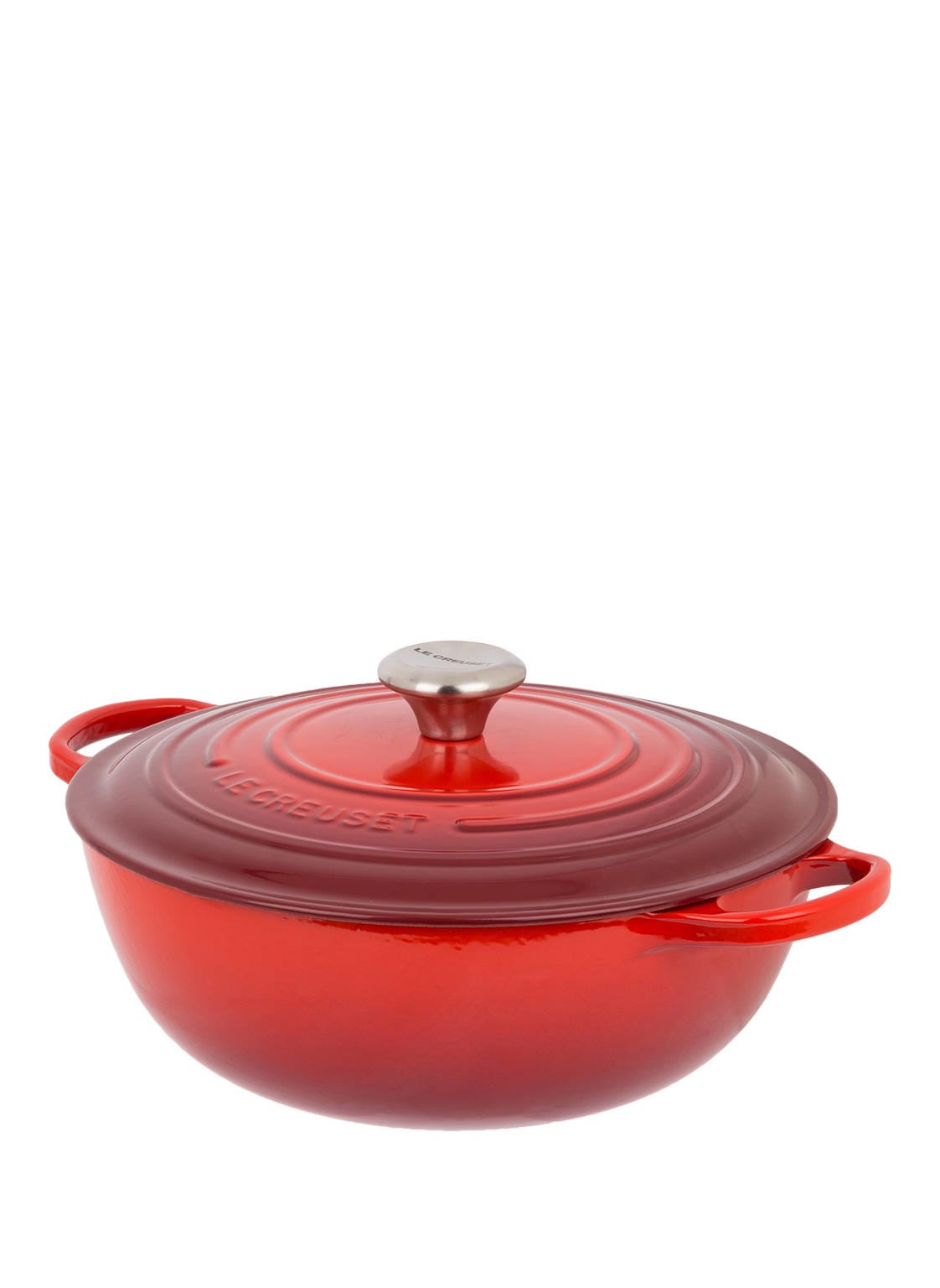 Le Creuset Kochtopf La Marmite Signature rot von Le Creuset