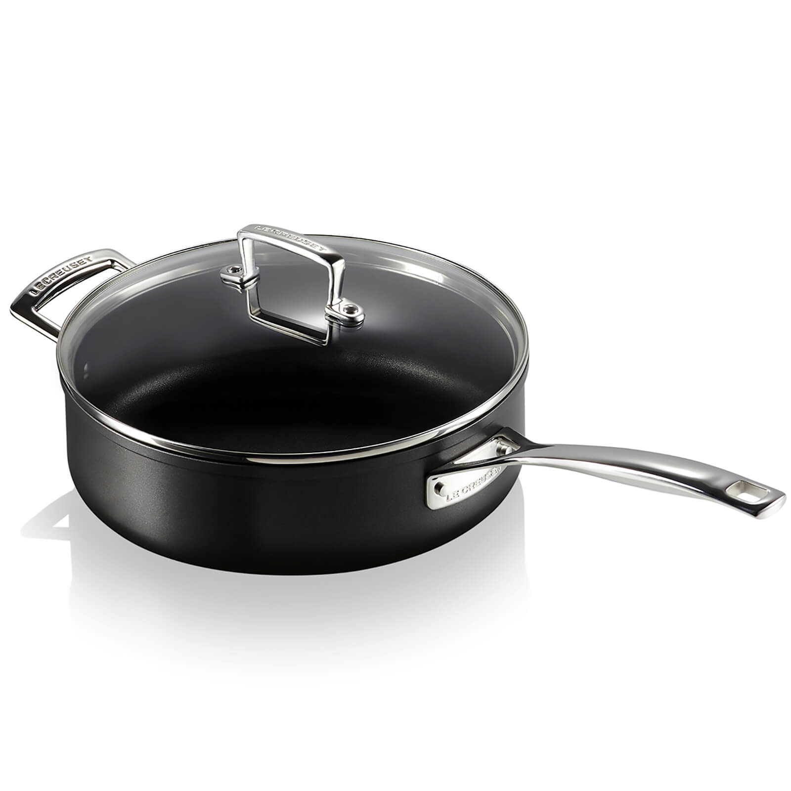 Le Creuset Toughened Non Stick Saute Pan With Lid - 26cm von Le Creuset