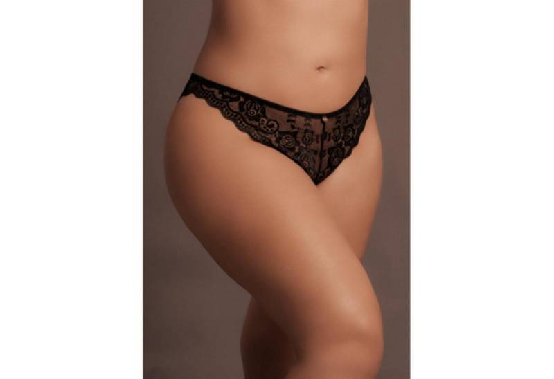 Le Desir Slip Le Désir by Shots - Zoé - Elastic Lace Brief with Back Lacing and von Le Desir