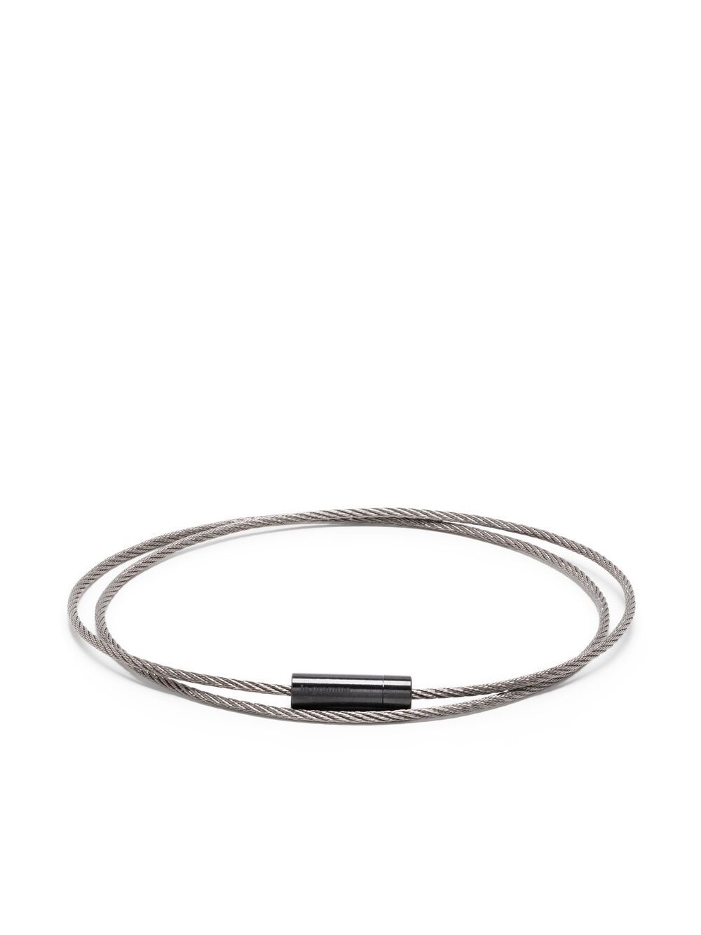 Le Gramme Wickelarmband im Kabeldesign 11g - Silber von Le Gramme