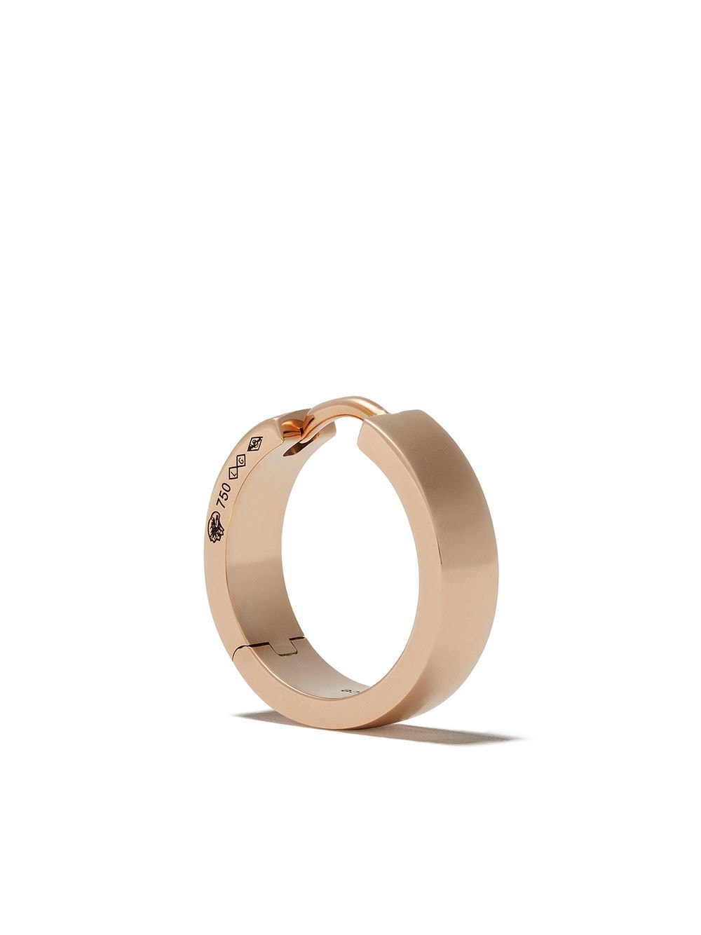 Le Gramme 18kt 31/10G Ribbon Rotgoldohrring - Rosa von Le Gramme