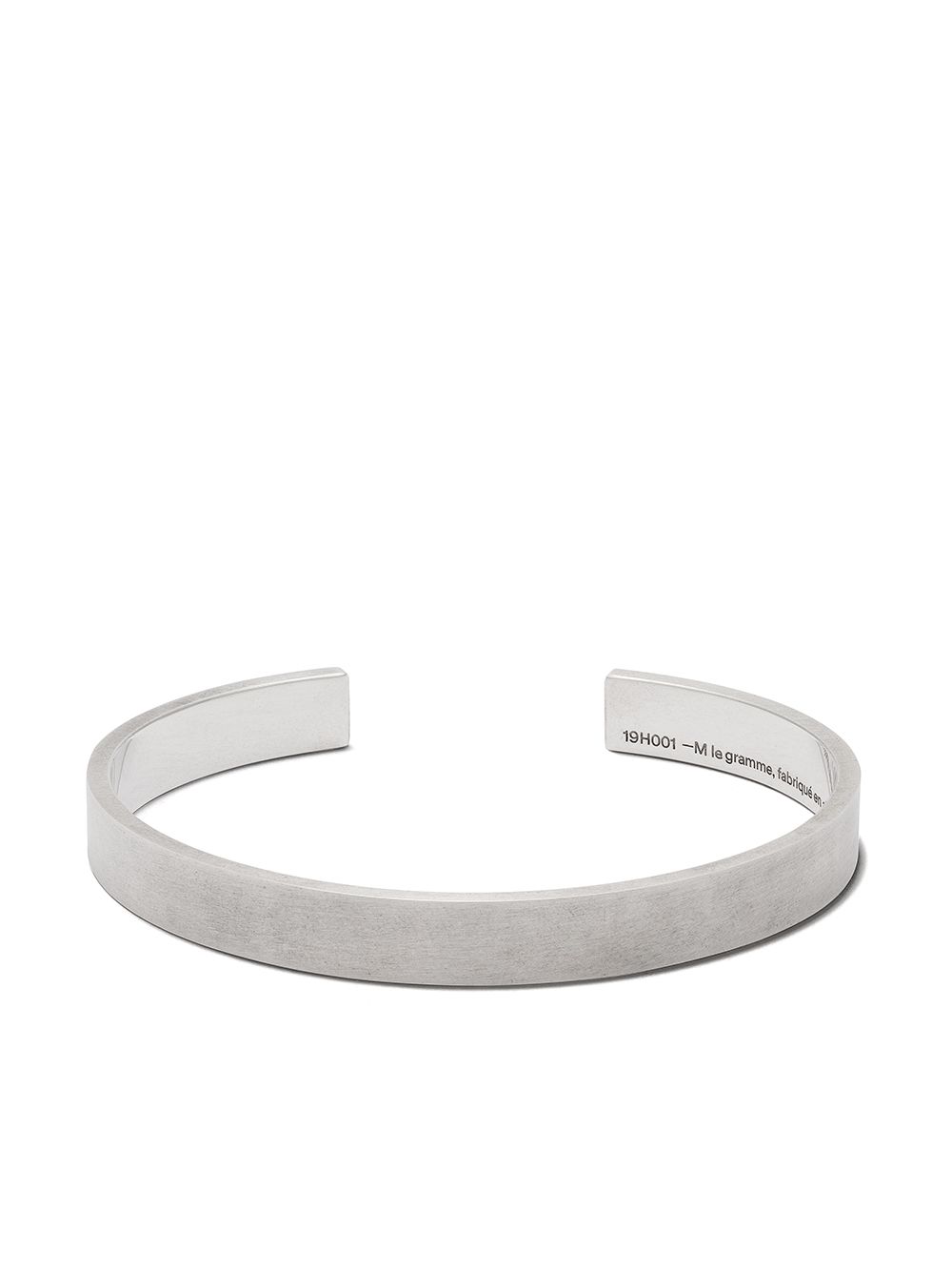 Le Gramme Armband mit Logo - Silber von Le Gramme