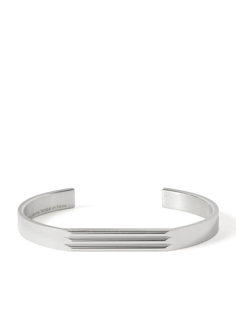 Le Gramme - Godron 21g Recycled Sterling Silver Cuff - Men - Unknown - M von Le Gramme