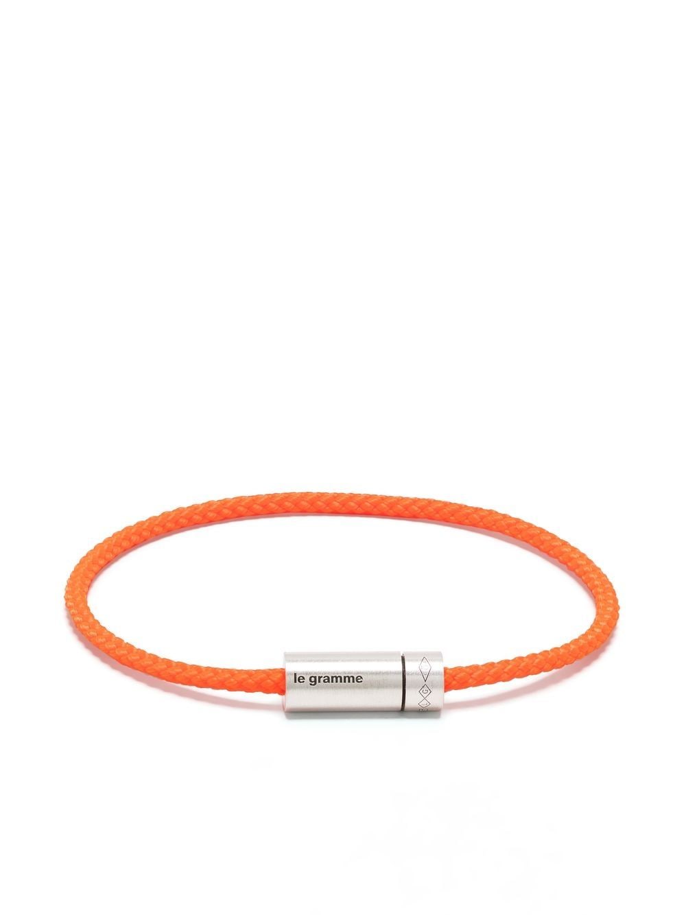 Le Gramme Nato Kordelarmband - Orange von Le Gramme